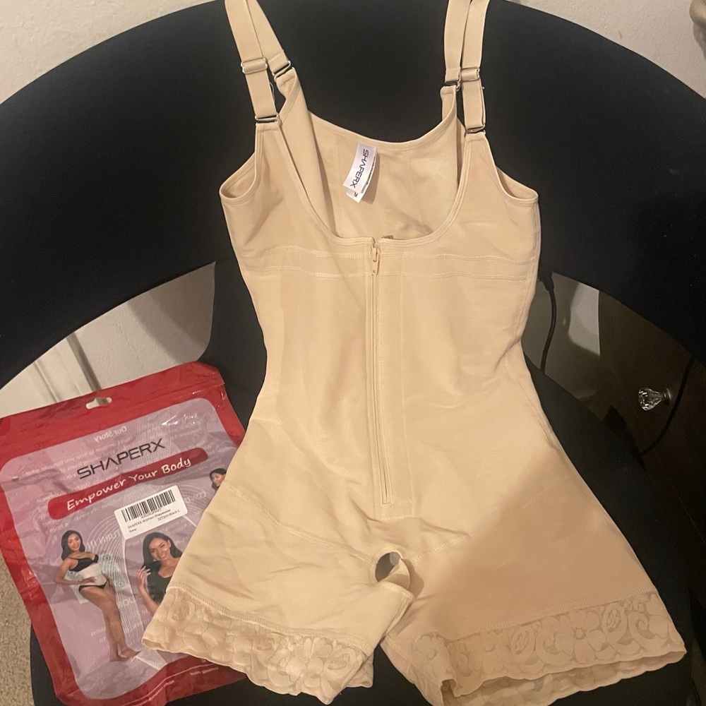 ShaperX Beige Body Shaper extra firm